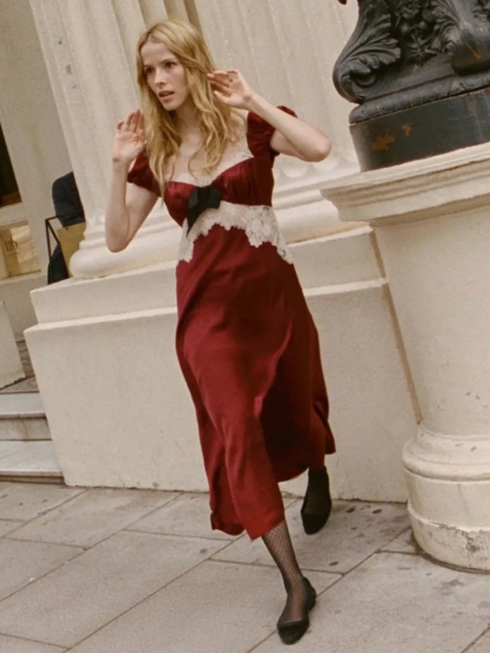 Gorgeous DÔEN Veda Silk-Charmeuse Dress, Small, NWOT